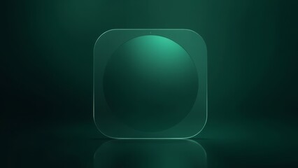 Crystal clear green blocks