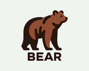 brown bear vector