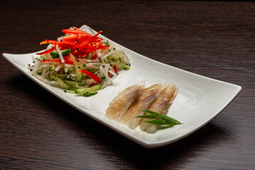 Salted Fish with Vegetables Japanese Style