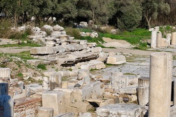 Ancient city of Stratonikeia in Yatagan Turkey