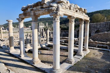 Ancient city of Stratonikeia in Yatagan Turkey