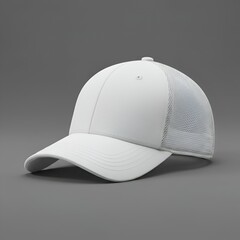 Blank White Baseball Cap Mockup Perfect for Branding and Design
