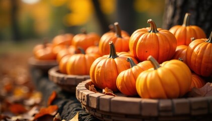 Vibrant squash, autumn harvest, colorful display, seasonal, food