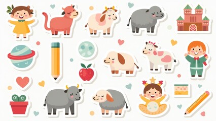 Obraz premium Children's Fun Animal Park