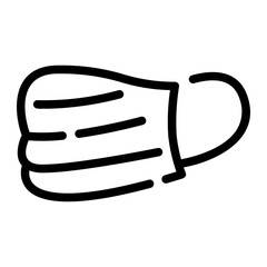 mask line icon