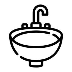 sink line icon