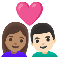 Interracial Couple in Love