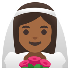 Bride with Veil (Medium Skin Tone)
