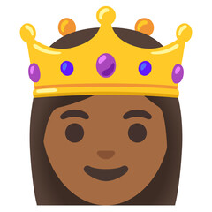 Princess (Dark Skin Tone)
