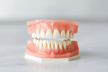 Obraz premium Dental model, teeth, gums