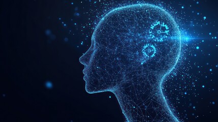 Digital Mind, Abstract Human Profile