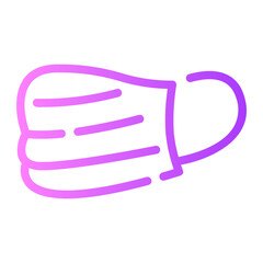 mask gradient icon