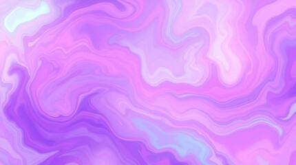 Obraz premium Abstract swirling, pastel colors. Soft, fluid lines blend delicate shades of light purple, pink and blue