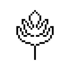 plant leaf pixel art for your needs