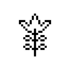 plant leaf pixel art for your needs