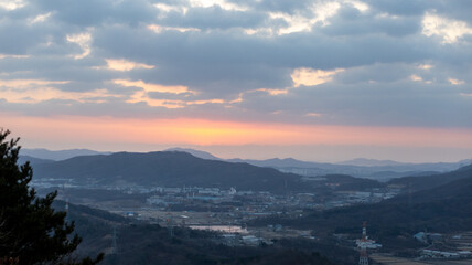 한국의 새해 일출