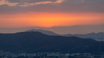 한국의 새해 일출