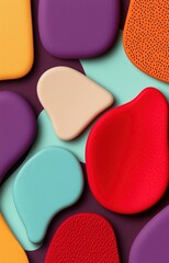 Fototapeta premium heart shaped candles