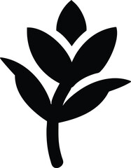 tuberose flower logo