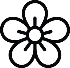 Obraz premium tuberose flower logo