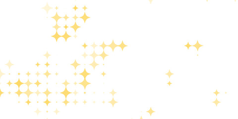 Gold falling down confetti background. Repeated golden dotted glitter pattern. Yellow, orange and golden dots wallpaper.