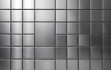 Obraz premium silver metal background