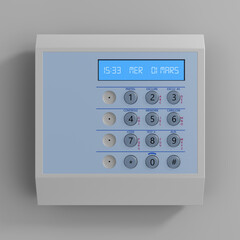 Clavier d'alarme