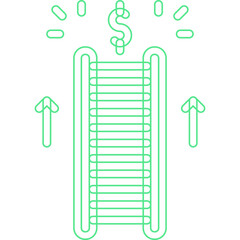 Motivation & Incentives single vector illustration icon