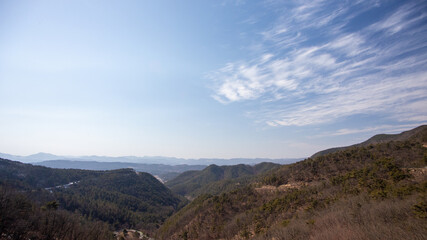 한국의 말티재 경관