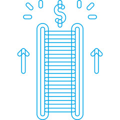 Motivation & Incentives single vector illustration icon