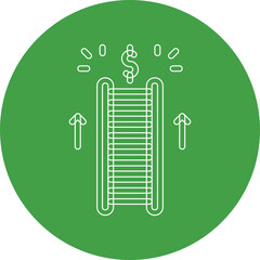 Motivation & Incentives single vector illustration icon