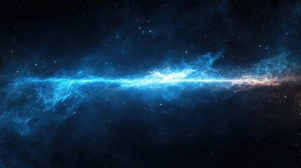 Fototapeta premium “Fracture of the Firmament” — The sky broke before the stars could flee.