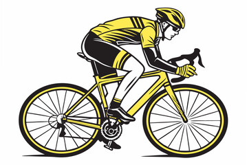 cyclist riding a bike