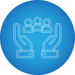 Business Relationship single vector illustration icon