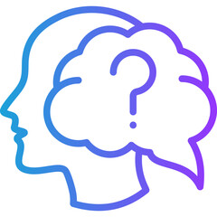 Ability line gradient icon