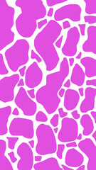 Vector of abstract creative backgrounds in minimal modern style with leopard pattern - trendy and stylish