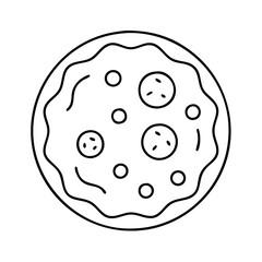 cookie icon, cookie vector illustration-simple illustration of cookie, perfect for cookie logos and icons