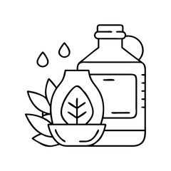 cooking oil icon, cooking oil vector illustration-simple illustration of cooking oil, perfect for cooking oil logos and icons