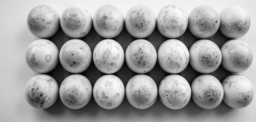  Grayscale Goodness Stripped of Color, Soft Boiled Eggs Focus Attention on Yolk and Texture