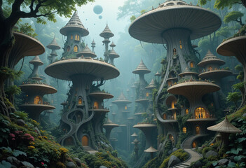 FUNGAL FOREST CIVILIZATION