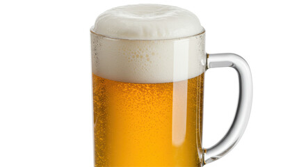 Isolated Mug of Beer
