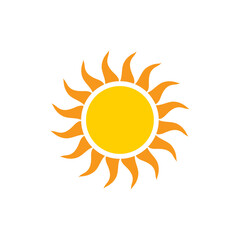 Vibrant Sun Clipart Image - Perfect for Summer Designs