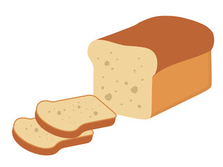 Bread Illustration in Color