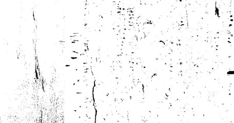 Distressed black texture. Dark grainy texture on white background. Dust overlay textured. Grain noise particles. Rusted white effect Grunge design elements. Vector illustration. 