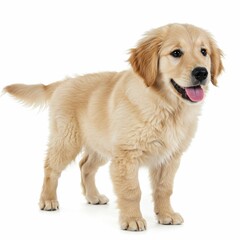 Lovable Golden Retriever Puppy Posing for Pet Portraits