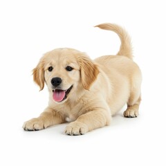 Golden Retriever Puppy Bringing Joy to Pet Enthusiasts
