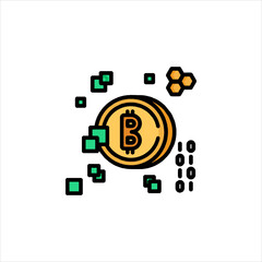 vector illustration of a magnifying glass