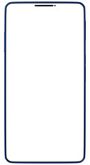 3D素材_スマートフォン_ブルー