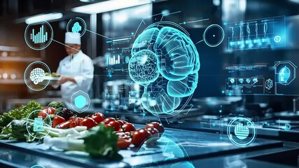 AI in Culinary Arts: Smart Kitchen Technology Revolutionizes Food Preparation - Powered by Adobe