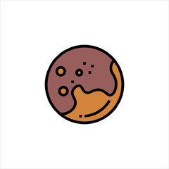 donut with chocolate